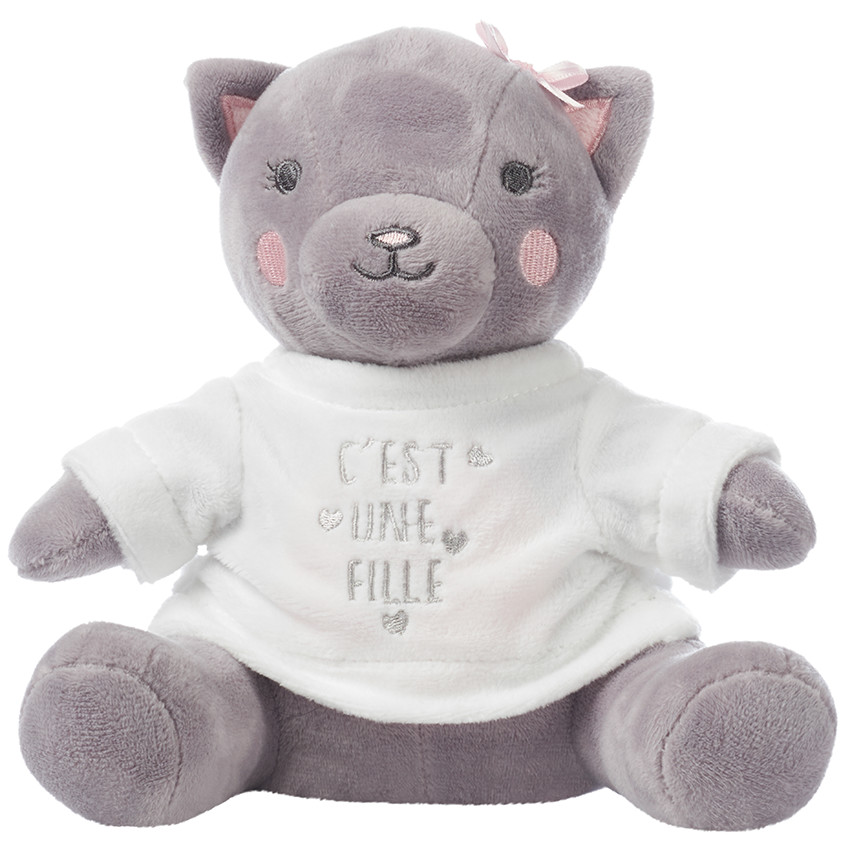 Vestido de peluche para anunciar el nacimiento "¡Es una niña!"  Additional Vestido de peluche para anunciar el nacimiento "¡Es una niña!"