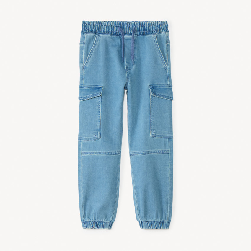 Pantalones jogger de denim para niño 