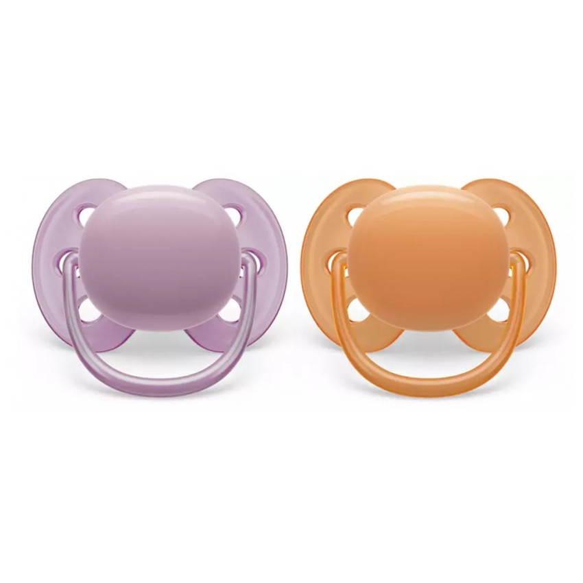 	SILICON PACIFIER SOOTHER ULTRA SOFT ,6-18M 