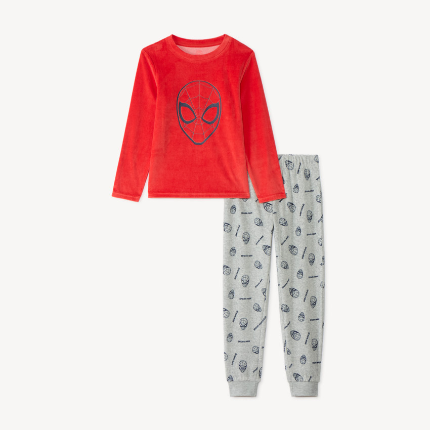 Conjunto de pijama de felpa para niño Spider-Man Marvel 