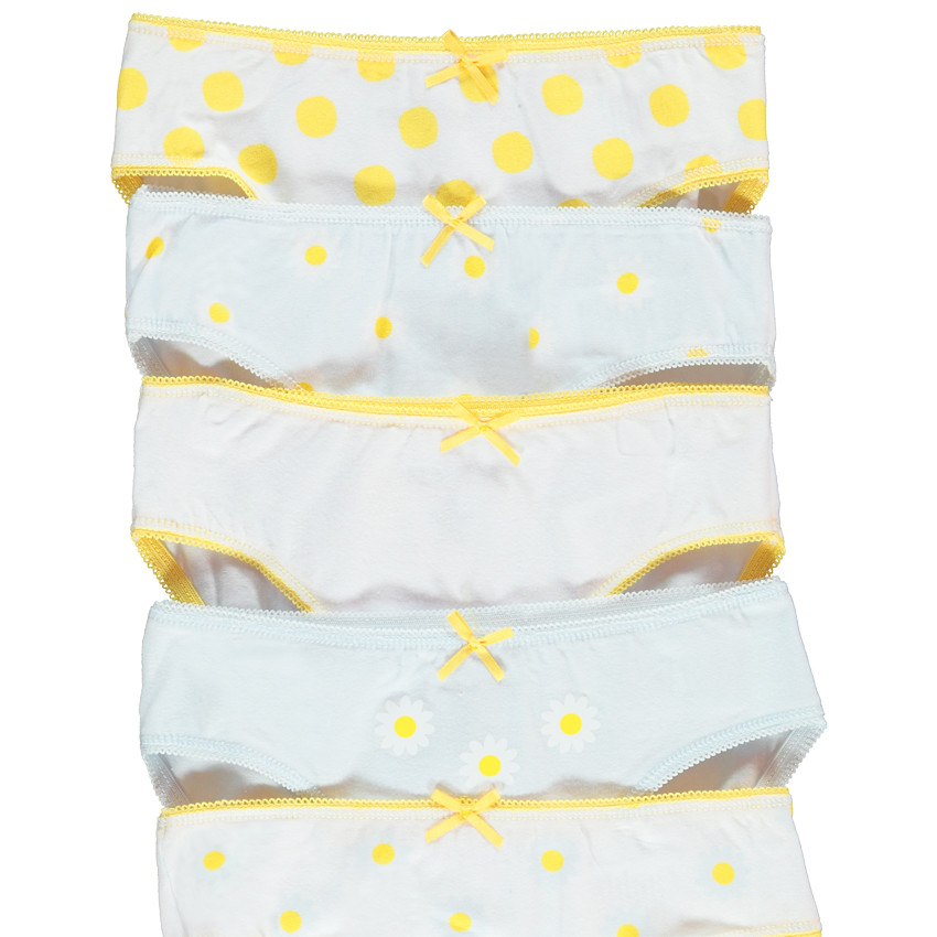 Pack de 5 braguitas para niña 
