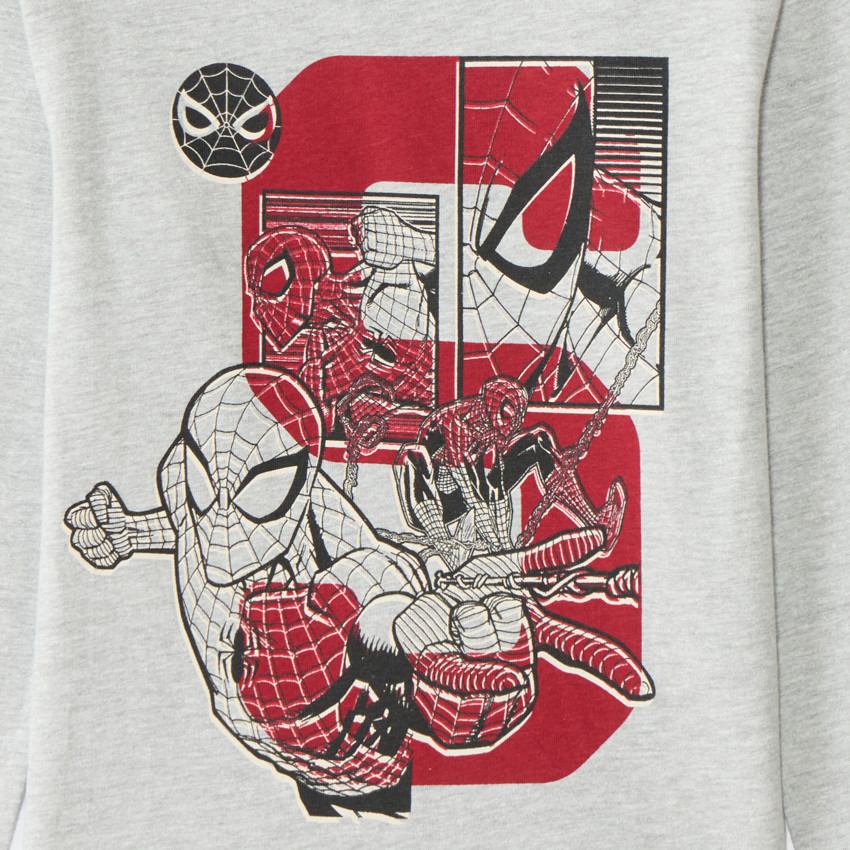 Camiseta de manga larga para niño con estampado de Spider-Man Marvel 