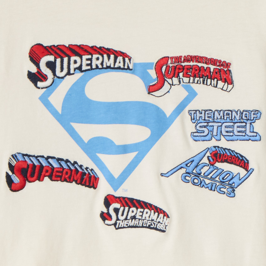 Camiseta de manga larga Superman Warner para niño 