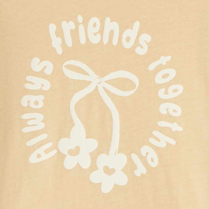 Camiseta de manga larga con estampado para niña bebé 