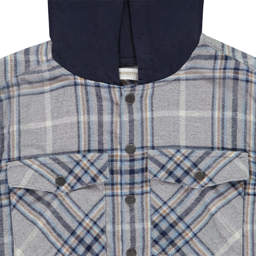 Camisa de cuadros para niño 