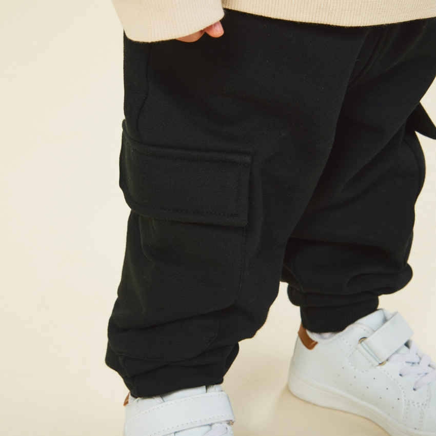 Conjunto de jogging estampado safari para bebé niño 