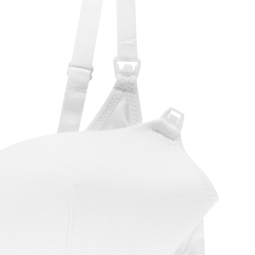 Pack de 2 sujetadores de lactancia de algodón 