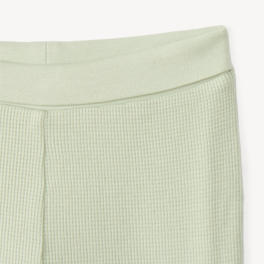 Conjunto de chándal de punto de panal con estampado de oso para bebé niño 