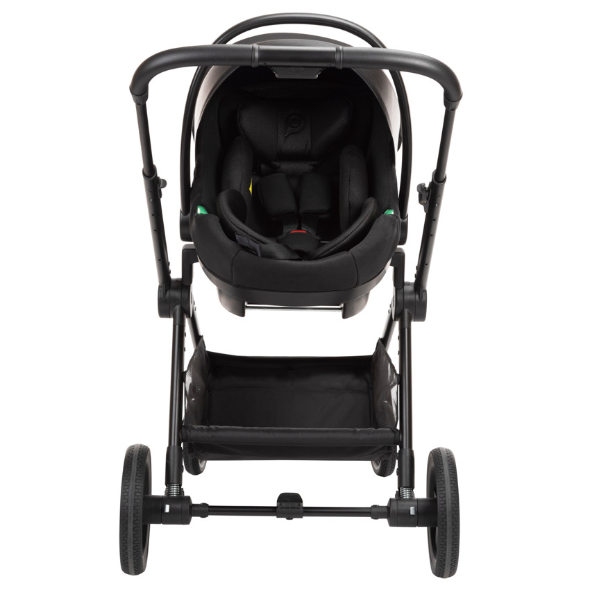 Carrito Trío Athéna con silla de coche i-Prim gris 