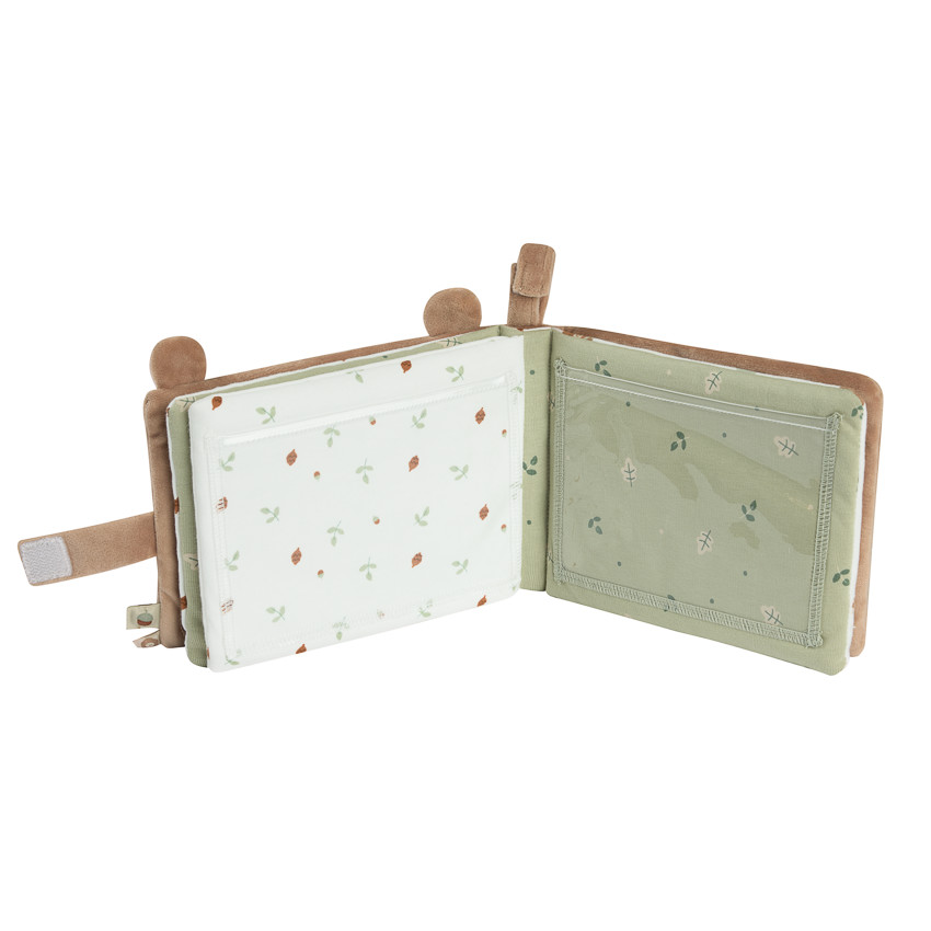 Álbum de fotos de nacimiento de tela colección Rey de los Bosques 