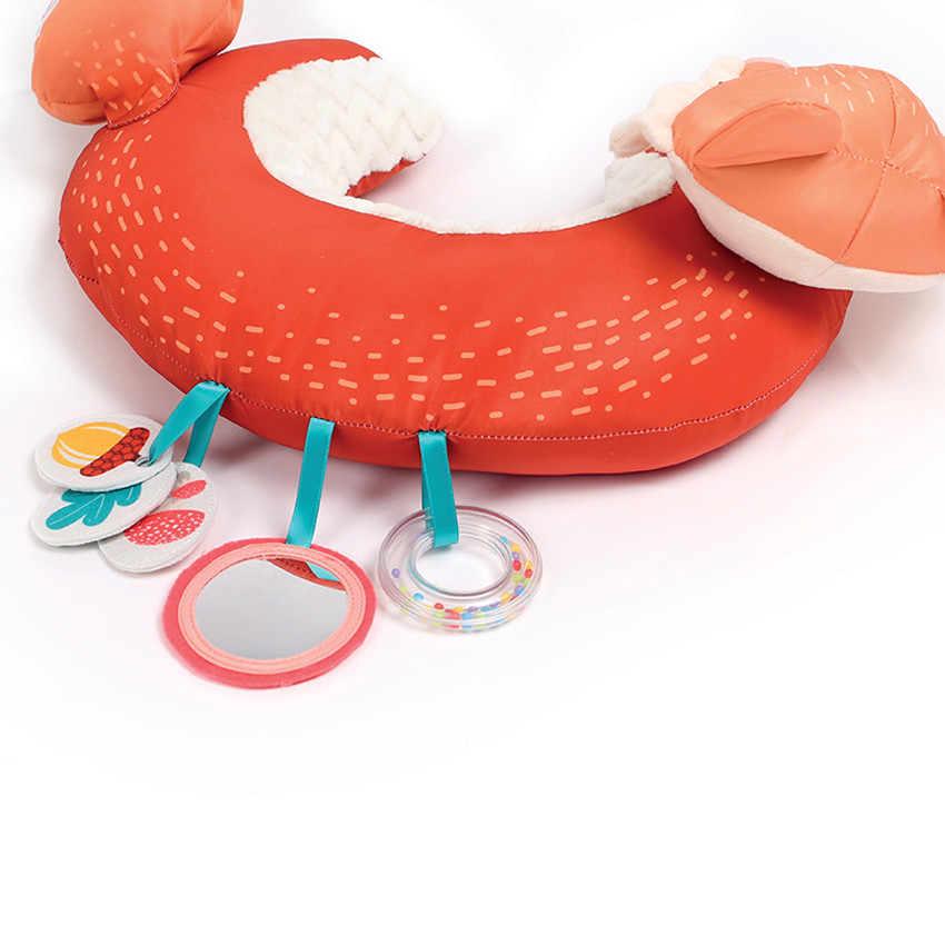 Cojín de actividades zorro 