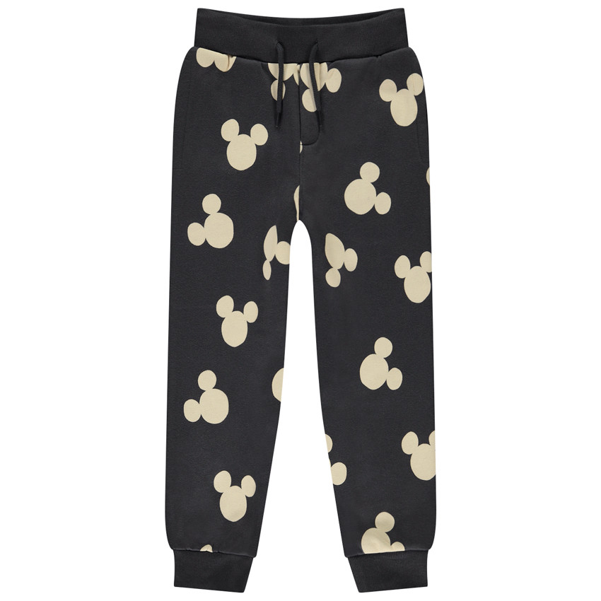 Pantalón jogging de felpa con estampado Mickey Disney para niño 