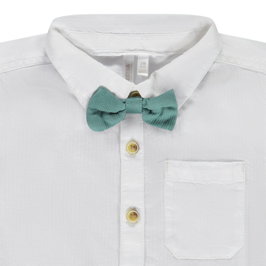 Conjunto 2 piezas con pajarita para bebé niño 