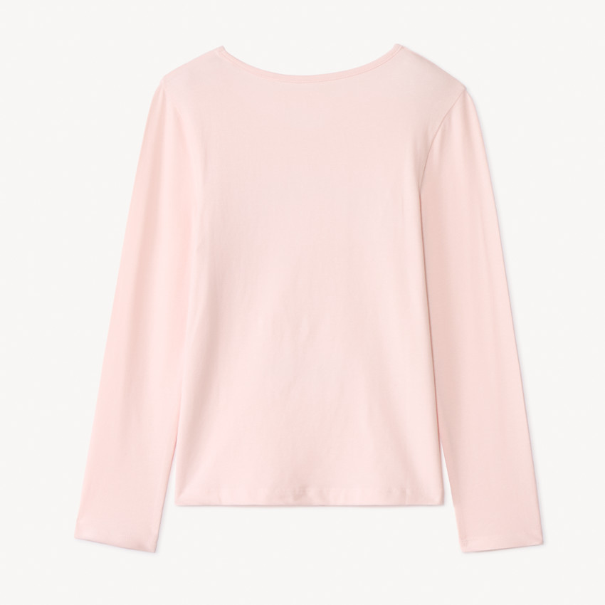 Camiseta de manga larga con lentejuelas de fantasía niña 