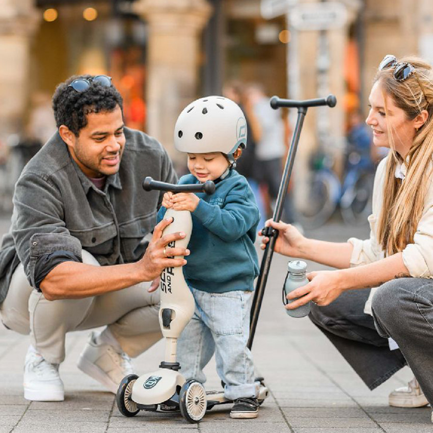 Highwaykick 1 Push & Go de Scoot & Ride Ash 