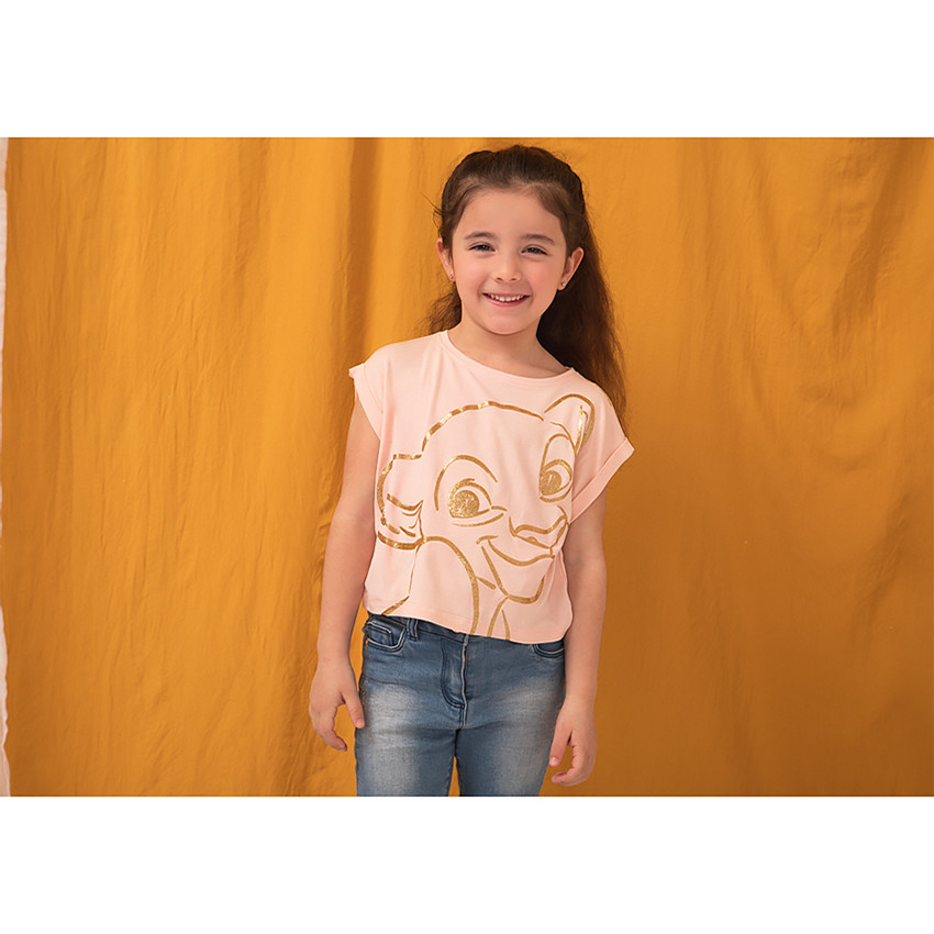 T-shirt forme boîte manches courtes print Nala (Le roi lion) Disney pour fille  Additional T-shirt forme boîte manches courtes print Nala (Le roi lion) Disney pour fille