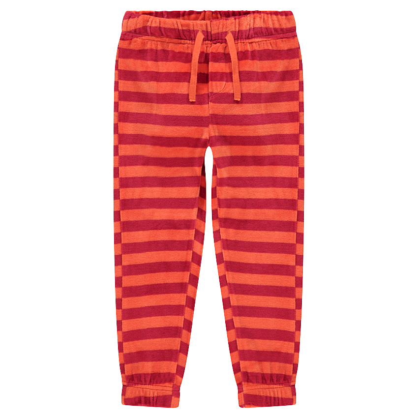 Pijama de terciopelo con platillo volador bordado 