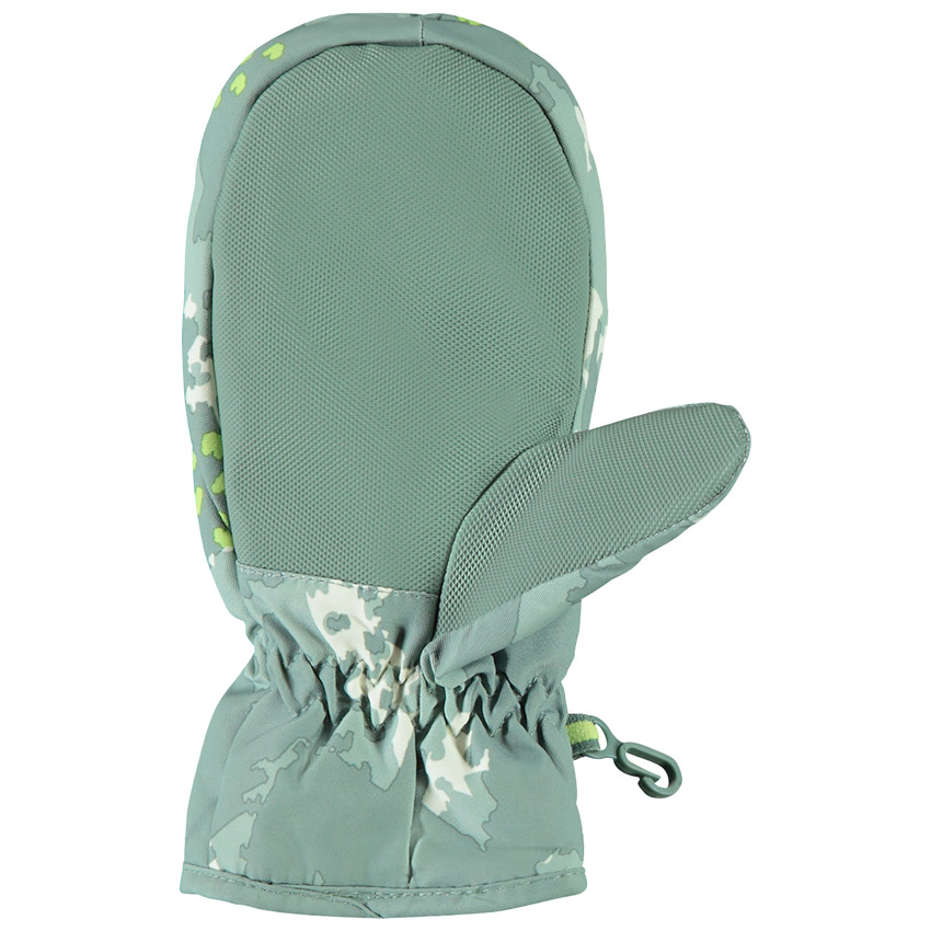 Moufle de esquí forrado con similcuero e impreso para niño 