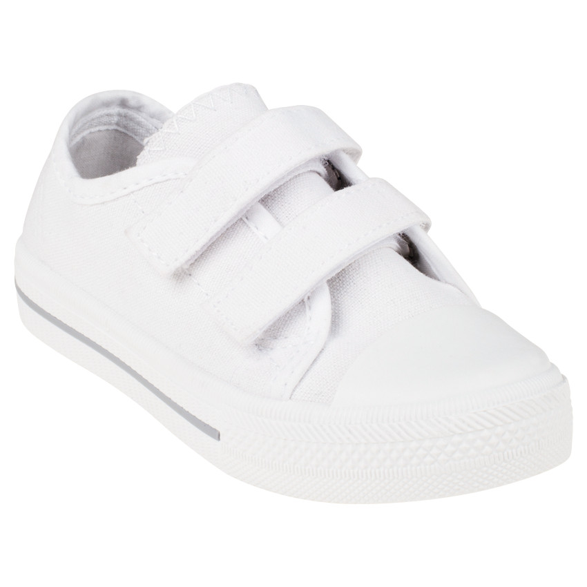 Zapatillas de deporte de caña baja con velcro de tela 