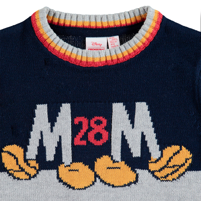 Pull col rond Mickey Disney 