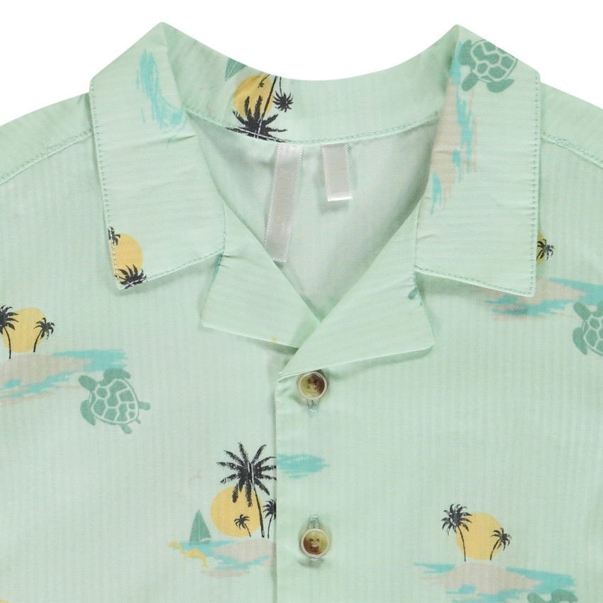Camisa manga corta estampado islas para bebé niño  Additional Camisa manga corta estampado islas para bebé niño