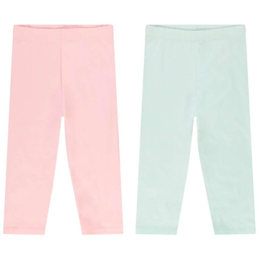 Pack de 2 pijamas de 2 piezas de jersey para bebé niña 