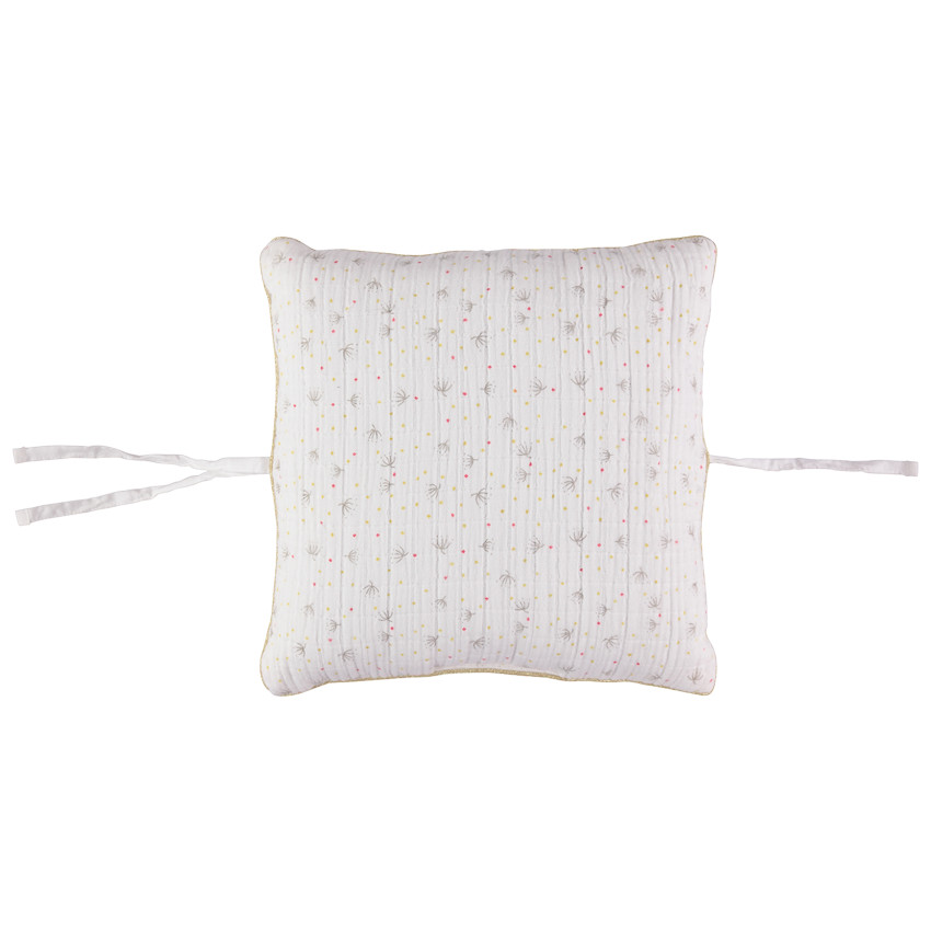 Cojín decorativo modulable en tétra para cuna o parque 