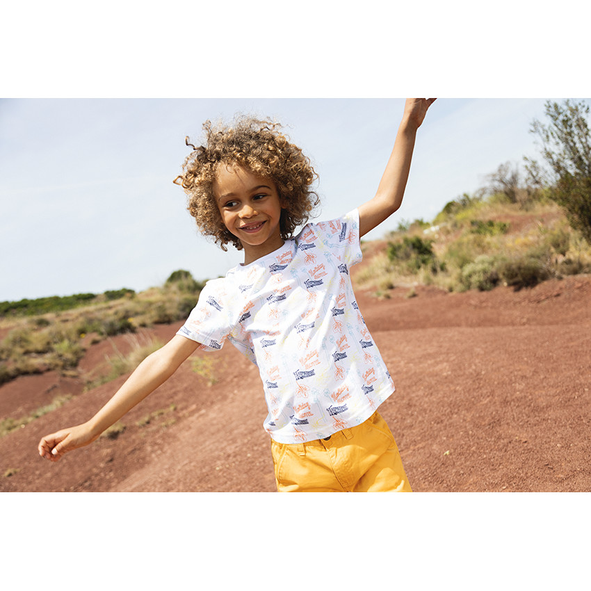 Lote de 2 camisetas de manga corta para niño 