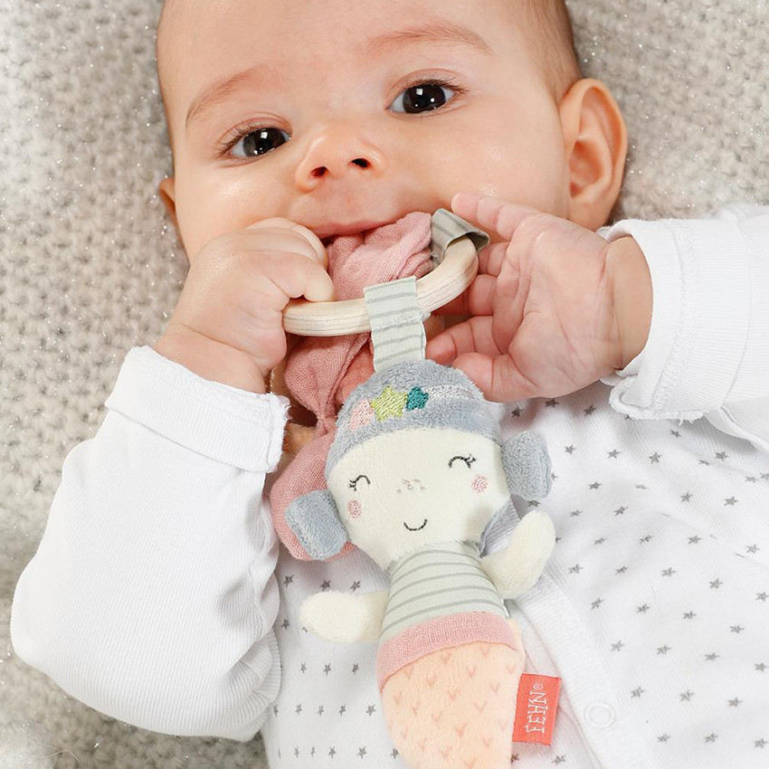 Juguete de agarre y sonajero Sirena 0M+ 