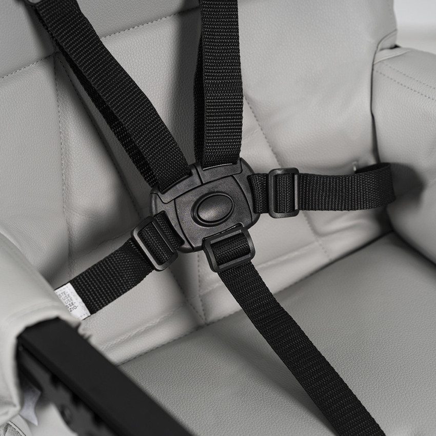 Trona plegable Minna gris 