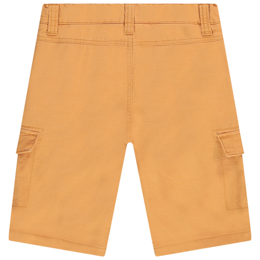 Bermuda liso estilo cargo para niño 