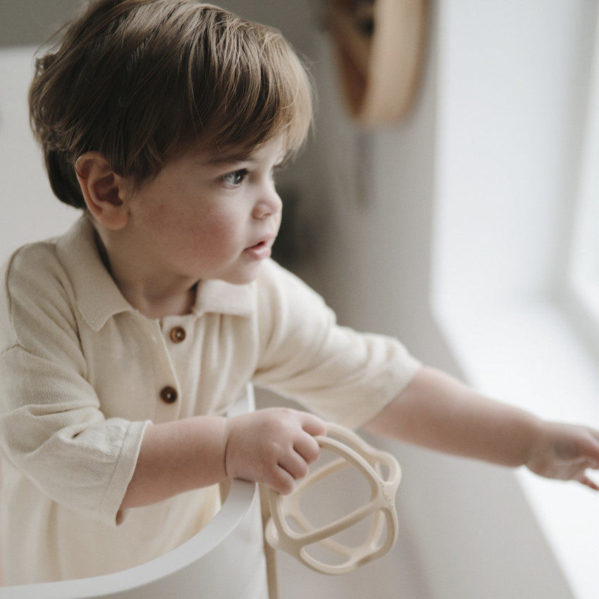 Mordedor silicona bola shifting sand 12x12x12 cm 