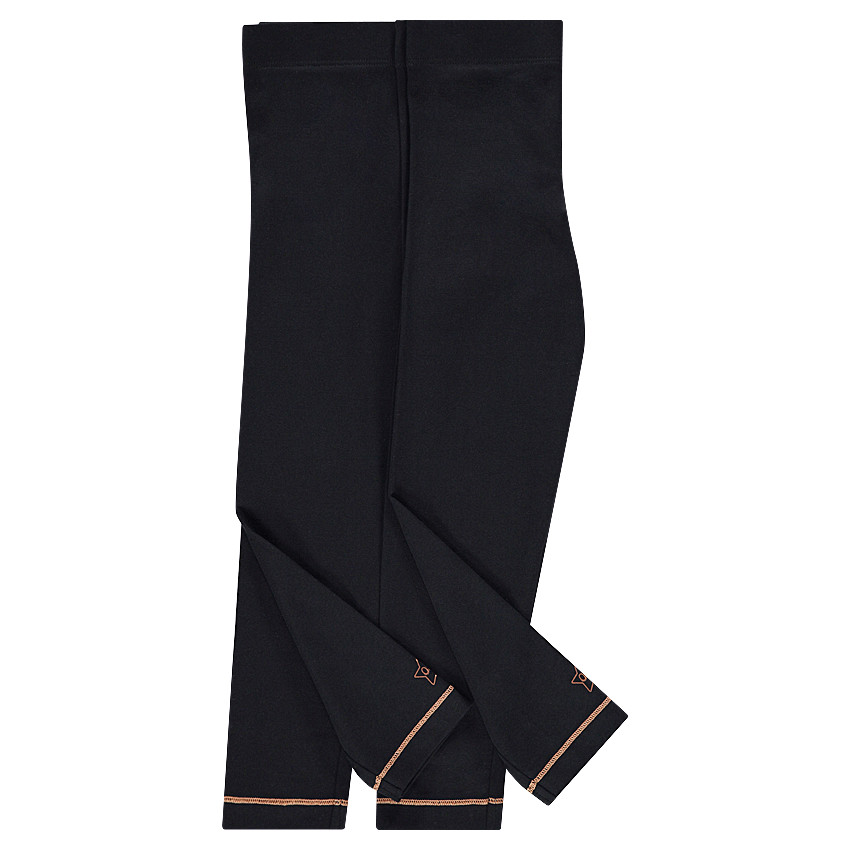 Pack de 2 leggings de punto con estampado de fantasía. 