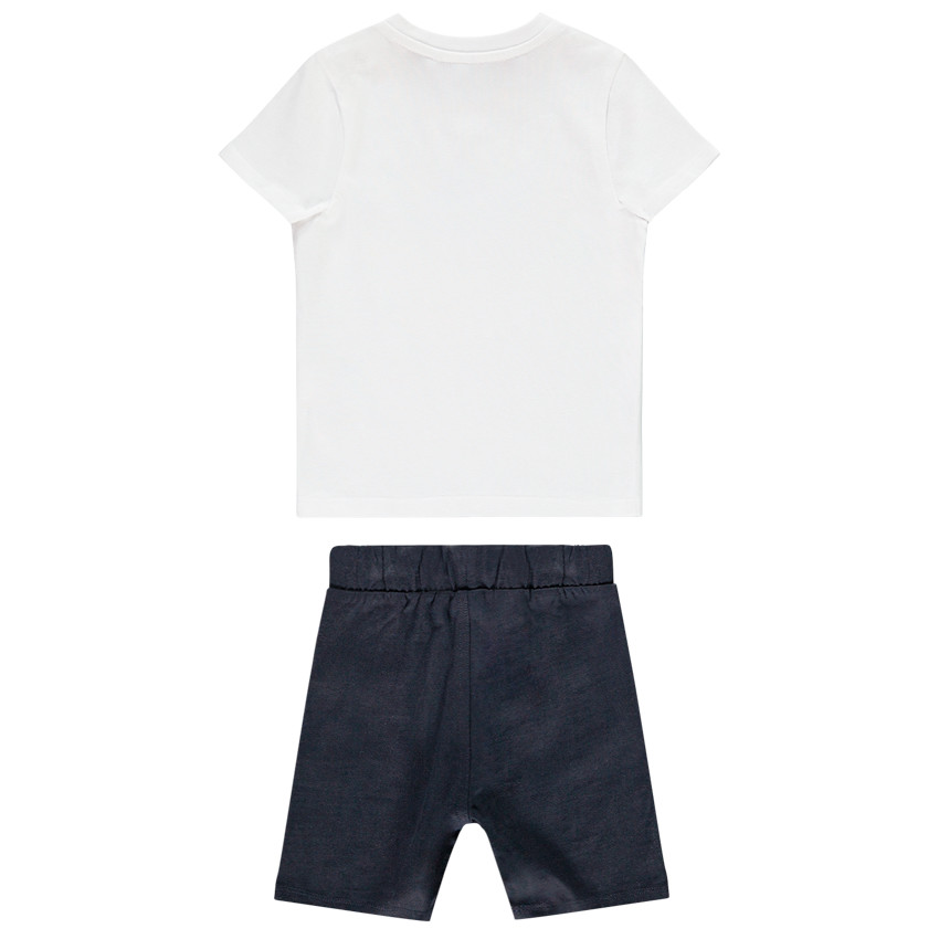Conjunto camiseta estampada de elefante y short liso para bebé niño  Additional Conjunto camiseta estampada de elefante y short liso para bebé niño