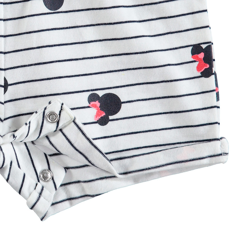 Mono corto a rayas con estampado de Minnie ©Disney  Additional Mono corto a rayas con estampado de Minnie ©Disney