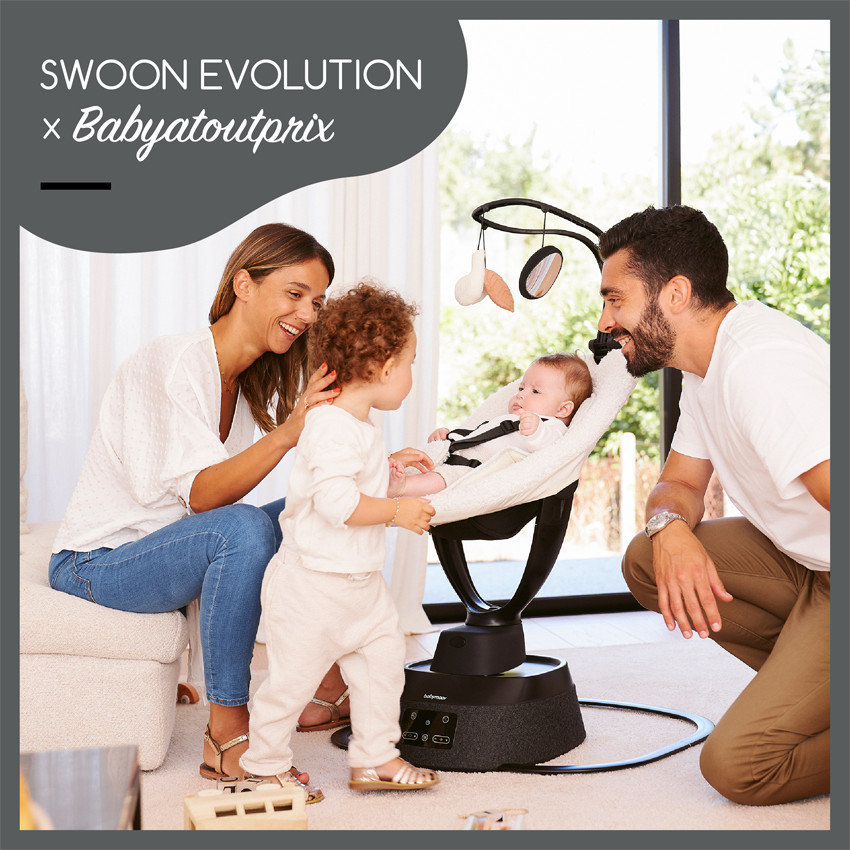 Columpio Swoon Evolution X Babyatoutprix Curl White 