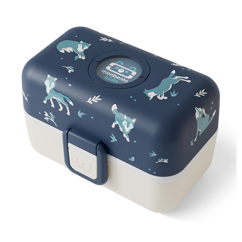 Fiambrera 800ml Tresor lobo azul 