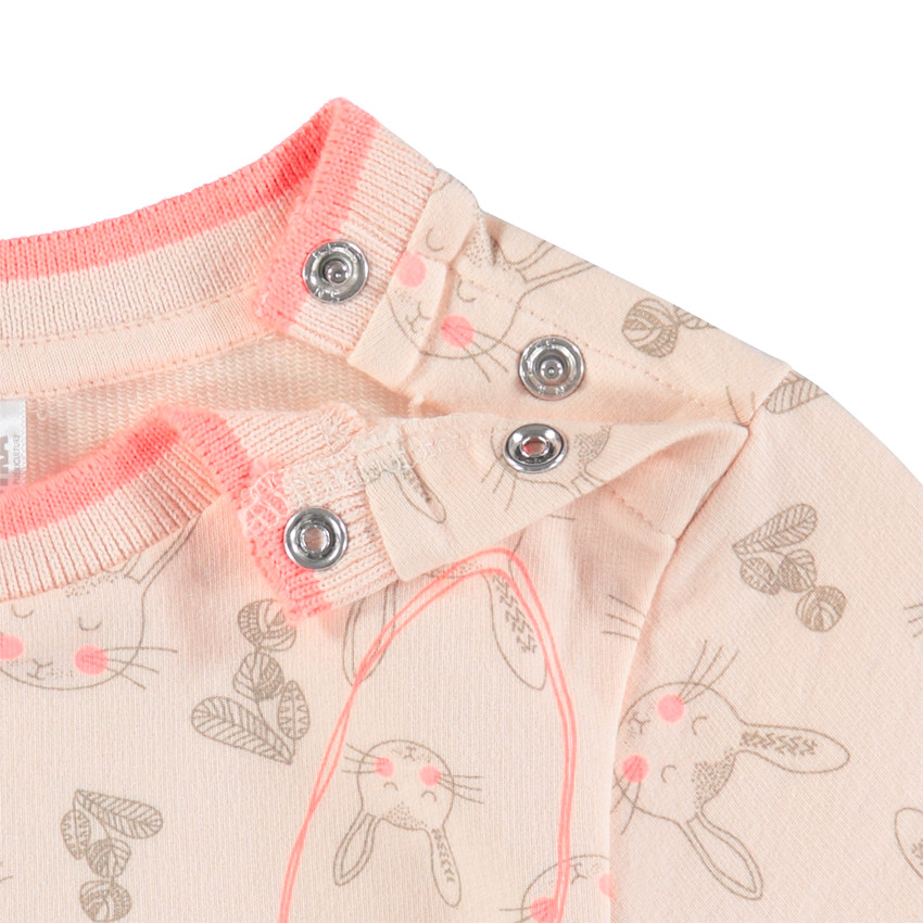 Chándal de felpa con conejos estampados  Additional Chándal de felpa con conejos estampados