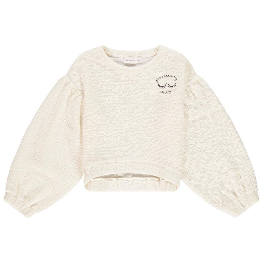 Sudadera felpa punto fantasía  Additional Sudadera felpa punto fantasía