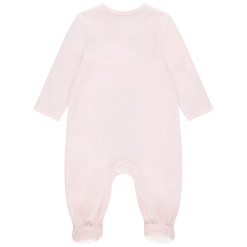 Pijama de terciopelo rosa con dibujo de nube   Additional Pijama de terciopelo rosa con dibujo de nube