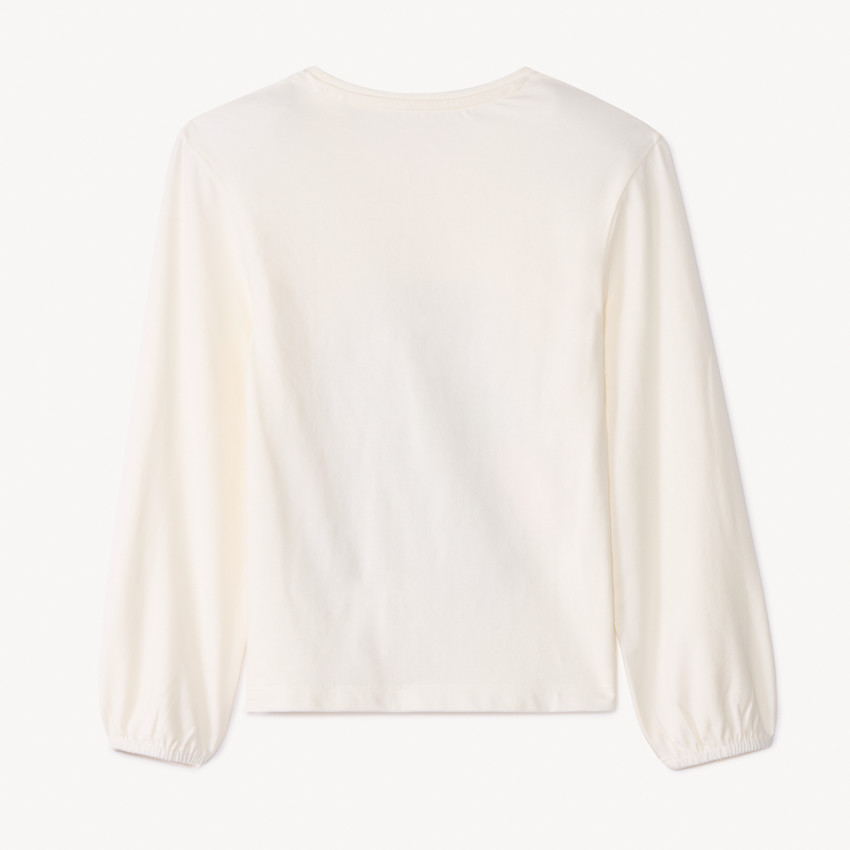 T-shirt manches longues Stitch Disney pour fille 