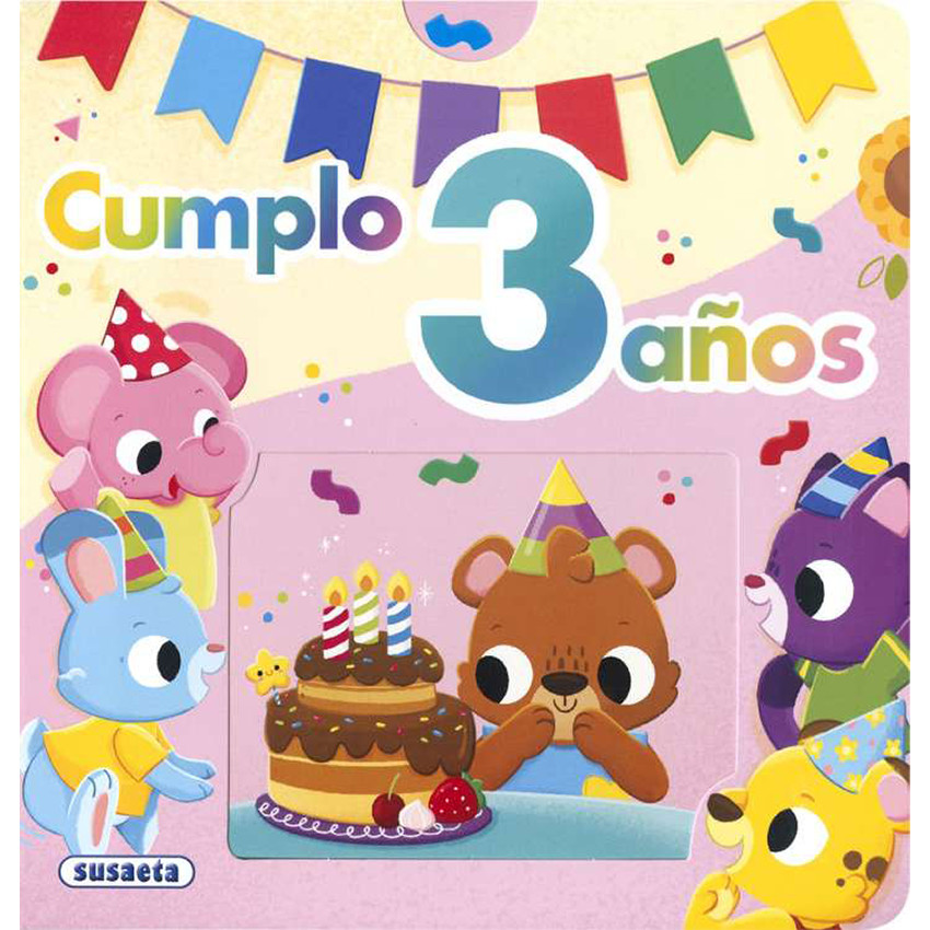 Libro Cumplo 3 años +3A 