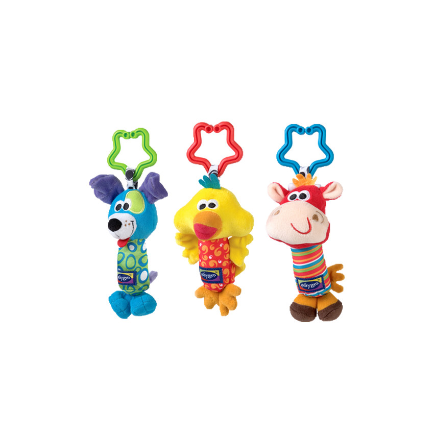 Lot de 3 peluches My first tinkle trio 