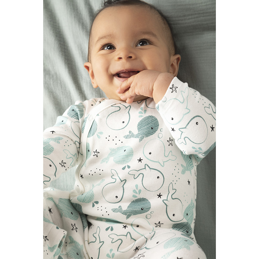 Pack 2 peleles motivo ballena 