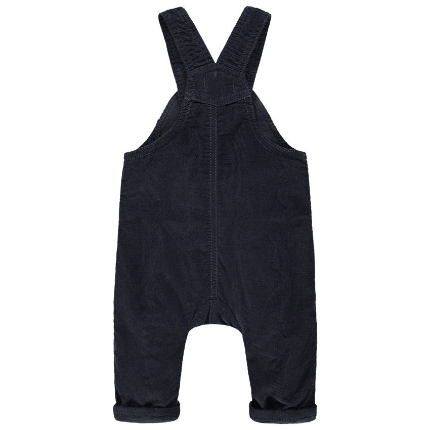 Pichi largo forrado de jersey con bolsillo canguro 