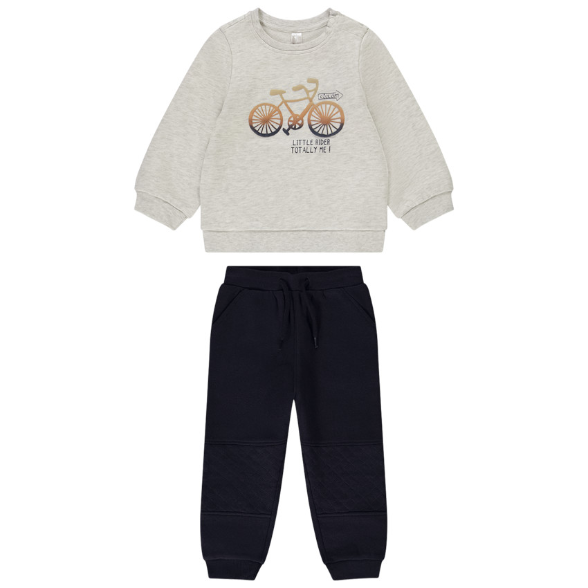 Ensemble jogging puff print vélo pour bébé garçon  Additional Ensemble jogging puff print vélo pour bébé garçon
