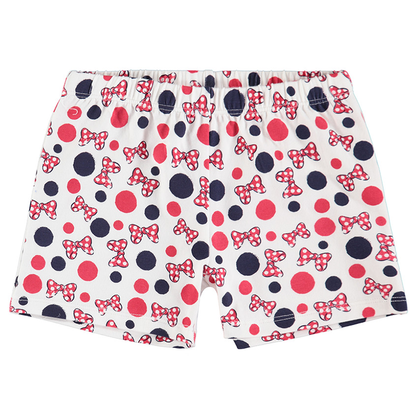 Pijama con camiseta sin mangas con estampado de Minnie ©Disney y pantalón corto con estampado all-over  Additional Pijama con camiseta sin mangas con estampado de Minnie ©Disney y pantalón corto con estampado all-over