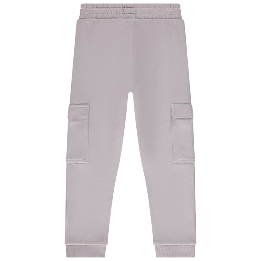 Jogging liso estilo cargo para niña 