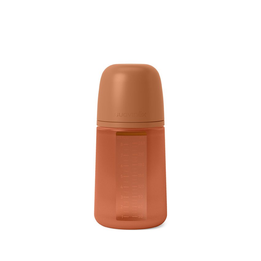 Biberon en silicone Colour Essence Tuile 250 ml 