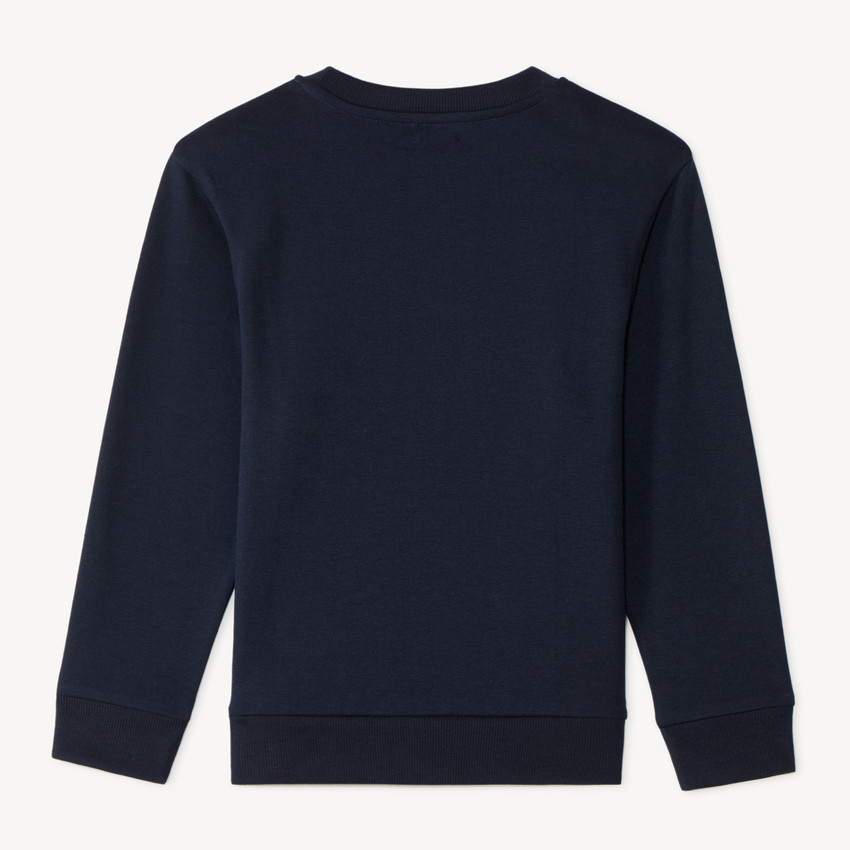 Sudadera de felpa con estampado divertido para niño 